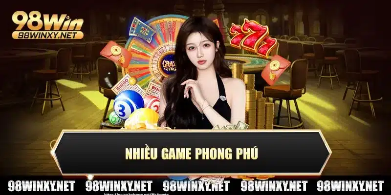 Đánh giá người chơi 98Win có nhiều game phong phú
