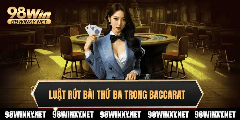 Luật rút bài thứ 3 trong baccarat